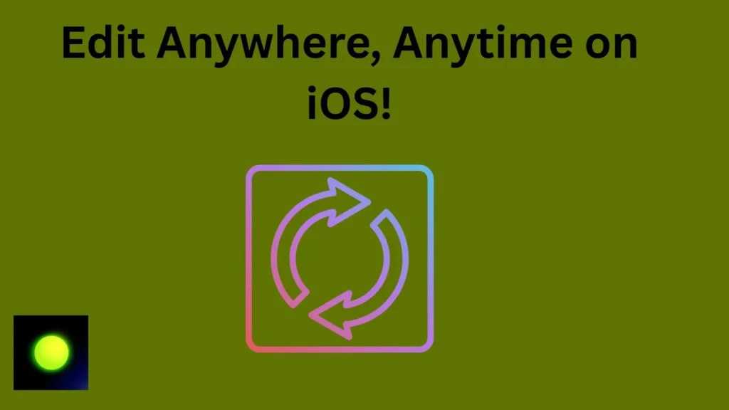 Sync icon representing Hypic project syncing feature for iOS devices