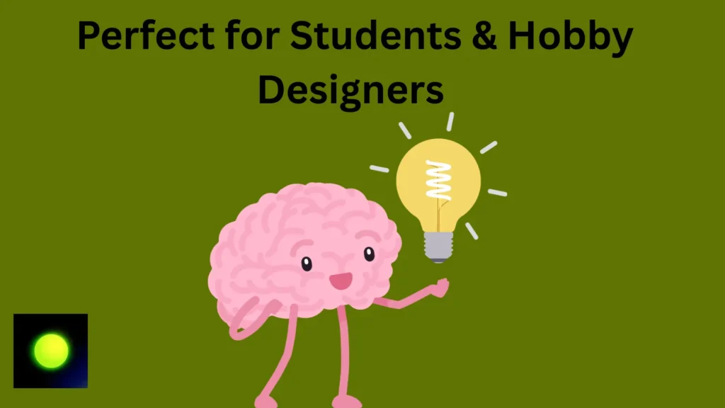 Creative Brain with Idea Bulb and Hypic Logo – Showcasing How Students and Hobbyists Use Hypic for Creative Projects