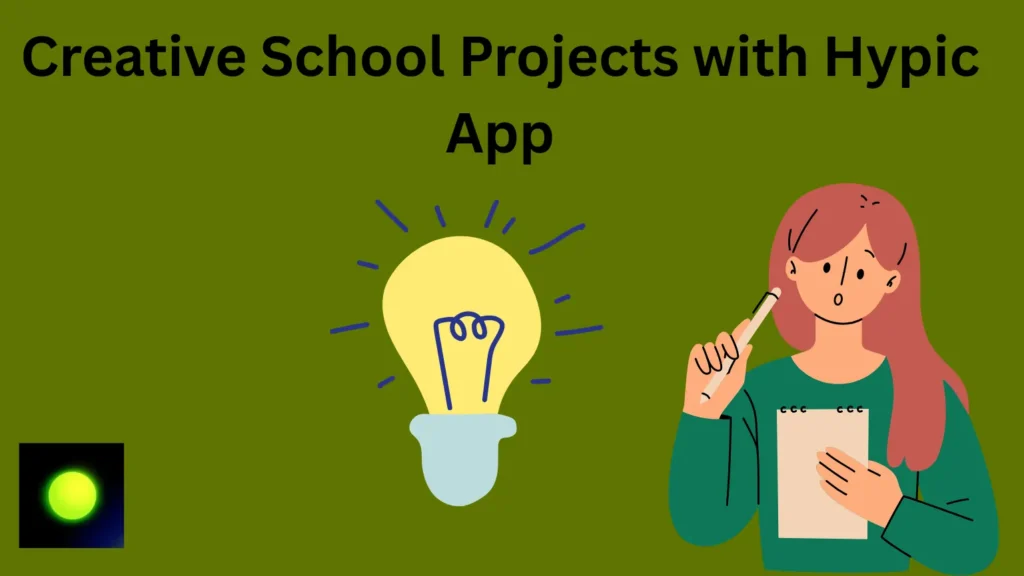 Woman thinking with glowing yellow idea bulb – creative concept illustration