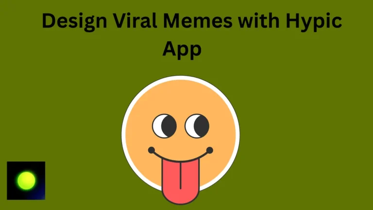 Create Meme Style Using Hypic featuring a fun emoji with tongue out, symbolizing playful meme content creation.